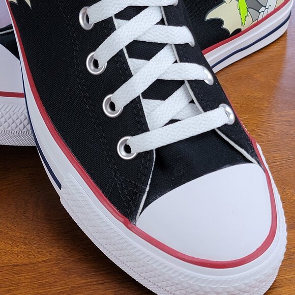 Converse x Bugs Bunny 80Years CTAS HI 169225F Size Men's 9.5 / Women's 11.5 NWB - Picture 8 of 15